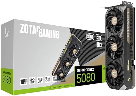 ZOTAC RTX 5080 Solid CORE 16GB