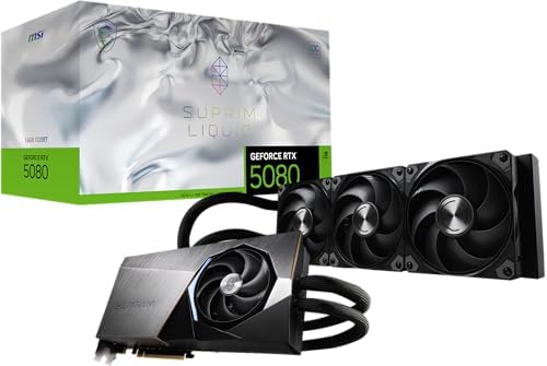 MSI RTX 5080 SUPRIM Liquid SOC 16GB