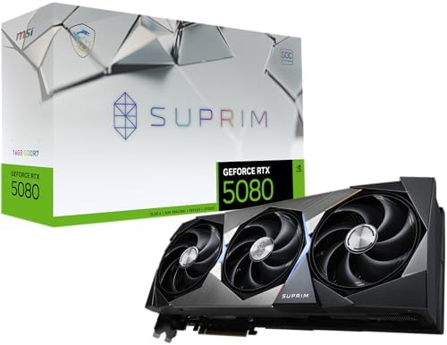 MSI RTX 5080 SUPRIM SOC 16GB