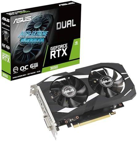 ASUS RTX 3050 Dual NVIDIA 6GB