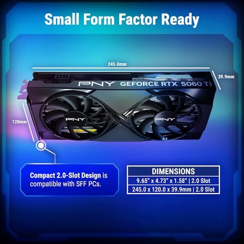 PNY RTX 5060 Ti Dual 8GB