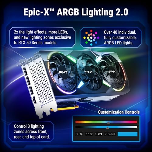 PNY RTX 5070 Ti Epic-X RGB