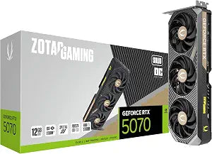 ZOTAC Gaming GeForce RTX 5070 Solid OC DLSS 4 12GB Graphics Card
