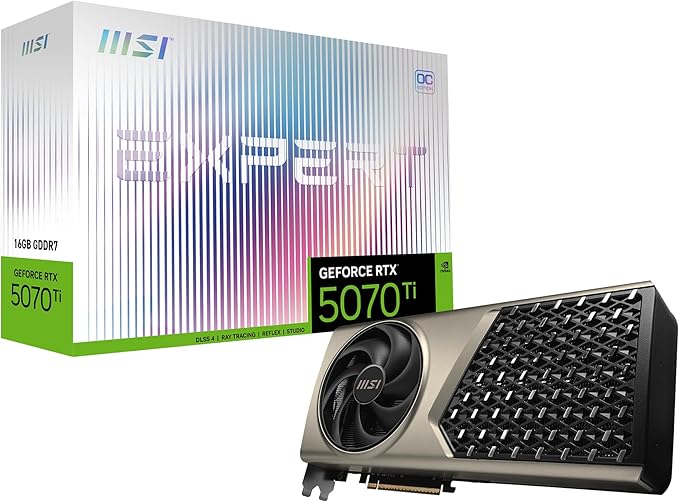 msi Gaming RTX 5070 Ti 16G Expert OC Graphics Card