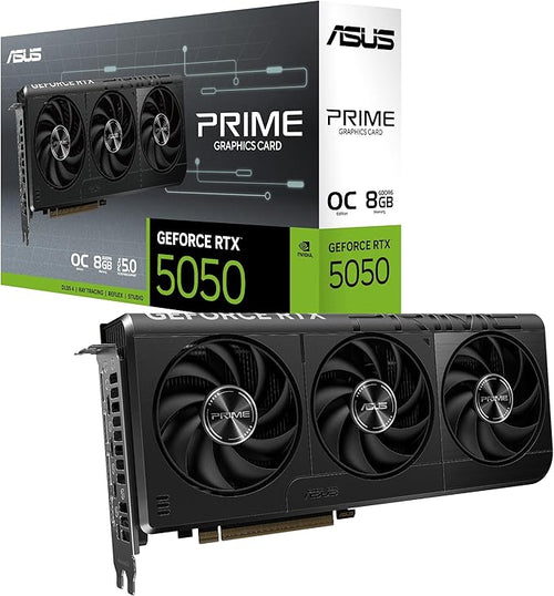 ASUS Prime GeForce RTX 5050 8GB GDDR6 OC Edition Gaming Graphics Card